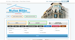 Desktop Screenshot of mmillanpisos.es