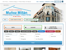 Tablet Screenshot of mmillanpisos.es